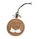 thumbnail image 3 of Divertidos Adornos Navideños Memorables Incluye Cinta Conmemorativa Redonda Sujetador Blanco, 3 of 3