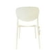 thumbnail image 4 of Silla Plástico Apilable Deco Hamburg Blanca Escandinavia, 4 of 7