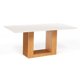 thumbnail image 2 of Mesa de Comedor Elegante Ariela Rectangular Blanca, 2 of 6
