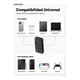 thumbnail image 2 of Power Bank Bateria Externa Cargador Portatil Para Celular Para iPhone Samsung Xiaomi 20000 Mah 22.5w Rapida Usams Cd265 Negro, 2 of 8
