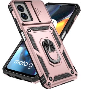 Estuche Gangxun Para Motorola Moto G Power 2024, Soporte Giratorio 360°, Estilo Mecánico Y Magnético