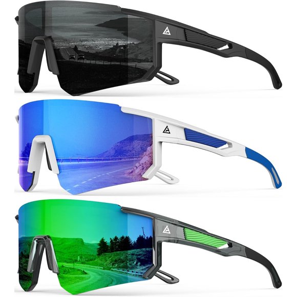 Lentes de Sol Deportivos QALLY Polarizados UV400 TAC HD Unisex