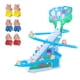 thumbnail image 3 of Juguetes De Pista Eléctrica, Pista De Carreras, Tobogán, Escaleras, Juguetes Montessori Para Bebés, Juguete Interior, 6 Cerdos, 3 of 5