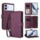 thumbnail image 1 of Funda Cartera Mariposa para [Samsung Galaxy S26 Edge] con Soporte y Cremallera Violeta, 1 of 6