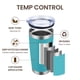 thumbnail image 2 of Vaso térmico MEWAY 568 ml, pack de 8, azul claro con pajilla, 2 of 9