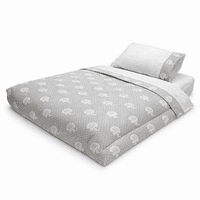 Kinderflex - Set Cuna Colecho 100% Algodón Elephant