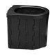 thumbnail image 2 of Inodoro Plegable Asiento De Inodoro Taza De Inodoro Olla De Cámara Suministros Para Exteriores Negro, 2 of 5