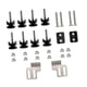 thumbnail image 5 of Kit de montaje para baúl de motocicleta Piezas del kit de montaje para baúl de motocicleta Tornillos de placa profesional Buje Almohadilla Espaciador, 5 of 5