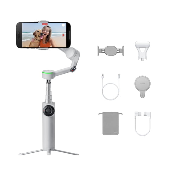 Paquete Phone Gimbal Insta360 Flow 2 Pro Creator, gris