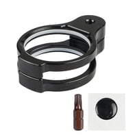 Magideal - Cerradura Para Portón Trasero, Cerradura Antipérdida, Compacta, De Metal Negro, Práctica, Resistente, Accesorio De Seguridad, Cerradura Para Vehículos