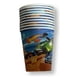 thumbnail image 2 of Pack 10 Vasos Hot Wheels Niños Cumpleaños Fiestas V1 Verde Oscuro, 2 of 2