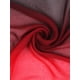 thumbnail image 3 of INSPIRE CHIC Bufanda de Mujer Chiffon Sedosa Color Gradiente Ligera Larga Envoltura Chal Rojo Negro, 3 of 7