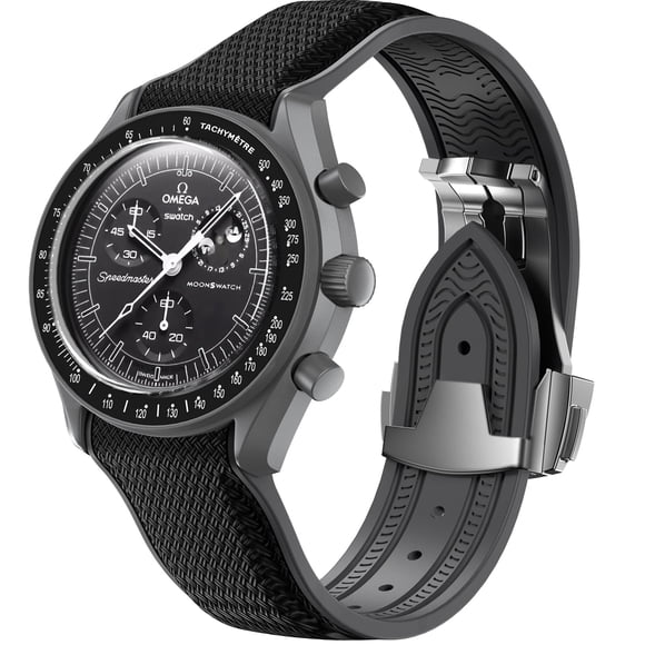 Correa De Reloj Para Omega X Swatch Moonswatch De 20 Mm