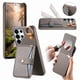 thumbnail image 1 of Funda FOXDOCK para Samsung Galaxy S26 Ultra Soporte múltiple, diseño con anillo, función billetera y protección avanzada-gris plateado, 1 of 6