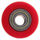 thumbnail image 2 of Guía de la rueda del tensor de la polea del rodillo de cadena de 10 mm para automóviles rojo, 2 of 5