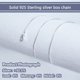 thumbnail image 5 of Collar NAG.HC Cadena de Caja de Plata 925 41 cm 0,8 mm, 5 of 7