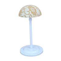 Ioensy - Soporte De Exhibición Para Peluca, Soporte De Exhibición Ligero, Soporte Para Peluca Multiusos Profesional, Color Marrón