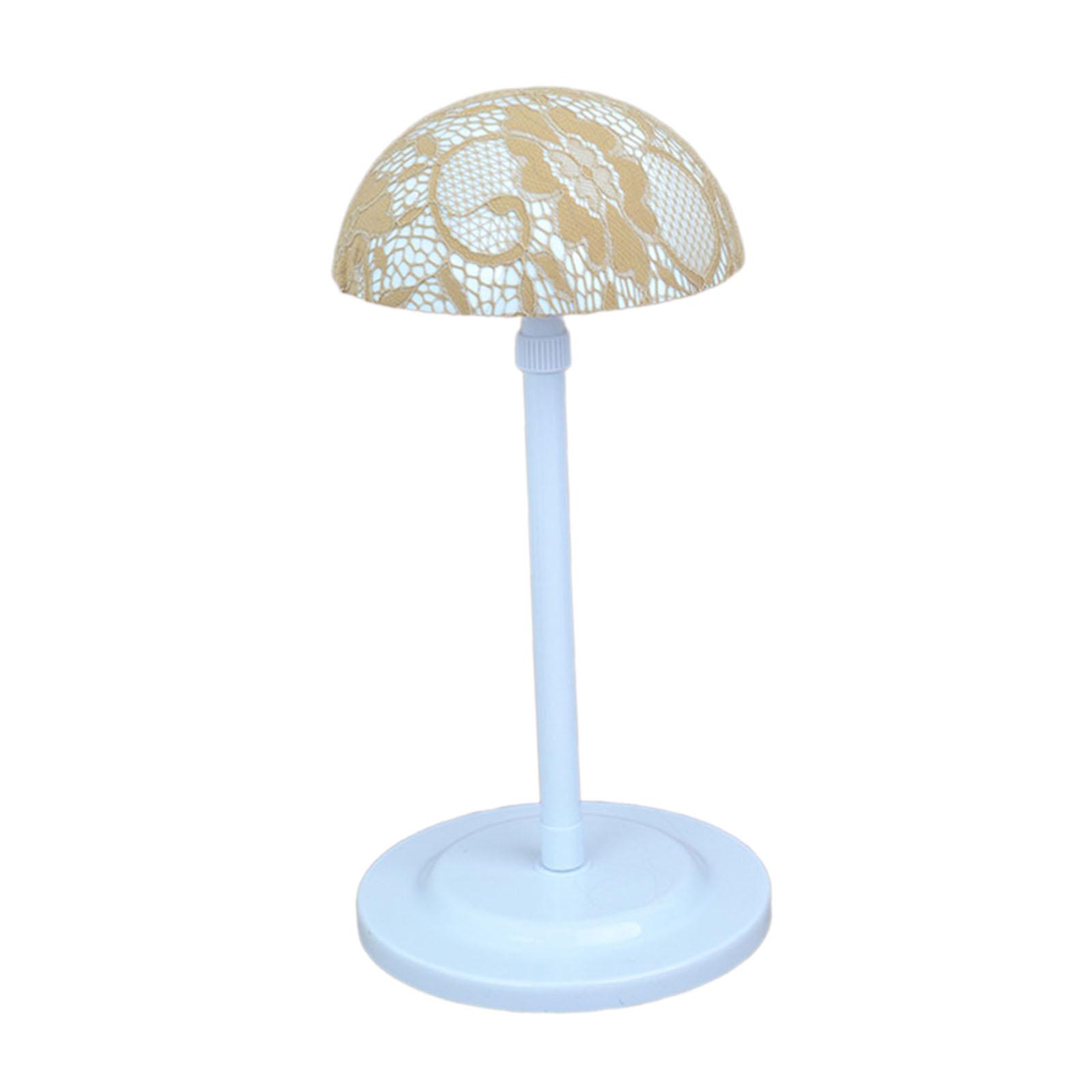 Ioensy - Soporte De Exhibición Para Peluca, Soporte De Exhibición Ligero, Soporte Para Peluca Multiusos Profesional, Color Marrón