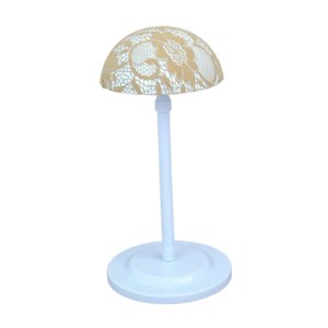 Ioensy - Soporte De Exhibición Para Peluca, Soporte De Exhibición Ligero, Soporte Para Peluca Multiusos Profesional, Color Marrón