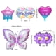 thumbnail image 2 of Balloon Hazyore Butterfly, papel de aluminio, fiesta de cumpleaños para niña, 2 of 7