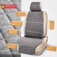 thumbnail image 3 of Cobertura de Asiento IVICY de Lino Sintético Gris Frío - 1 Unidad, 3 of 9