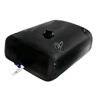 Magideal - Contenedor De Vejiga De Almacenamiento De Agua Plegable Con Válvula, Tanque De Agua Portátil De Pvc Grueso Multifuncional, Gran Capacidad Para Acampar 350L