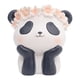 thumbnail image 3 of Arreglo Floral De Jarrón De Mesa Con Orificio De Drenaje, Portalápices, Bonsái Para El Hogar, Panda, 3 of 5