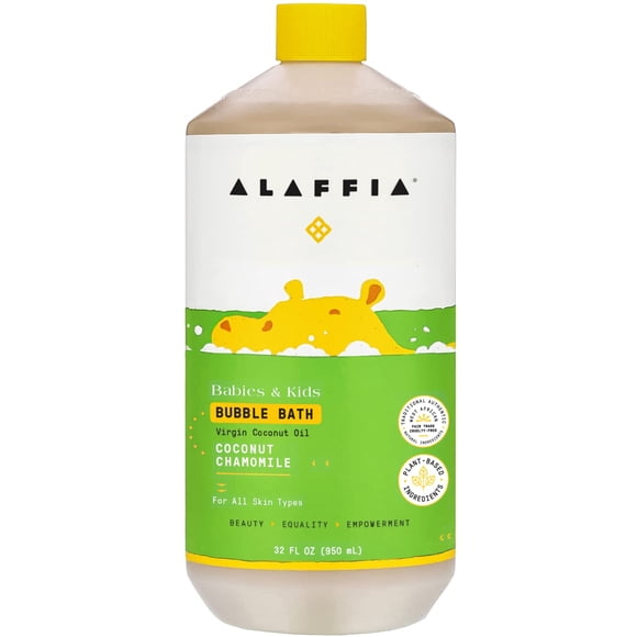 Baño de burbujas Alaffia para bebés y niños Gentle Baby con karité