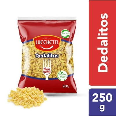 Fideo Pasta Dedalitos N°31 Bolsa 250 G Lucchetti
