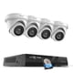 thumbnail image 1 of Sistema de seguridad PANOOB 4 Camera IP Dome PoE 4K 8CH NVR, 1 of 8