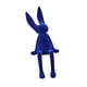 thumbnail image 3 of Figura De Conejo Sentado, Centro De Mesa, Adorno De Animal Para El Hogar, Escritorio, Hotel, L, Azul, 3 of 5