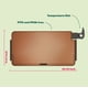 thumbnail image 3 of Plancha eléctrica cerámica de titanio BELLA XL 1500W 12x22cm, 3 of 6