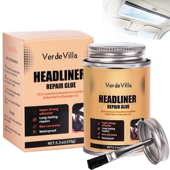 Pegamento Reparador para Techo VerdeVilla 150 g Impermeable con Pincel