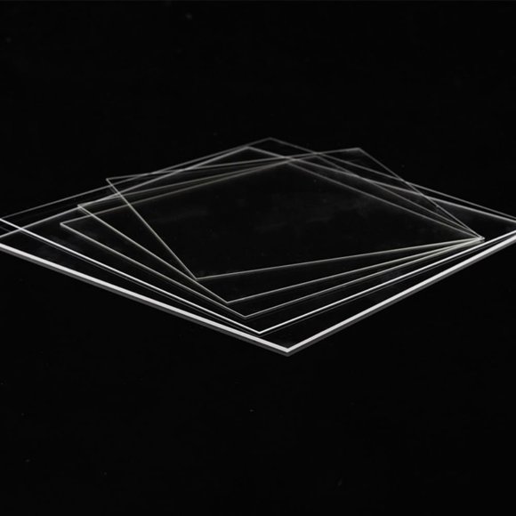 Placas de vidrio de cuarzo Yiqihighgo 100 × 100 × 1 mm – 5 unidades