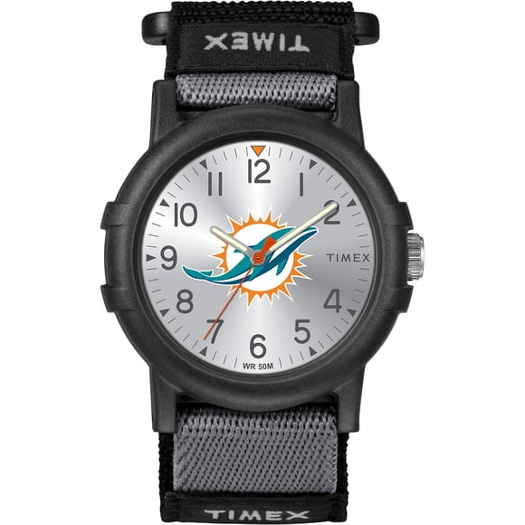 Mira a Timex TWZFDOLYA NFL reclutar a los Miami Dolphins para hombres