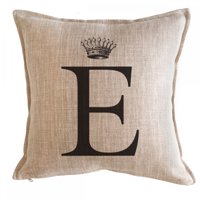 Tuyo Print - Cojín Letra Corona E 45X45