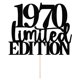 thumbnail image 2 of Adorno para Pastel Yetxel 1970 Edición Limitada con Brillo Negro, 2 of 8