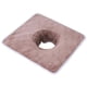 thumbnail image 4 of Toalla para Mesa de Masaje, 35x35cm, Toalla para Salón de Belleza, Almohadilla para Orificios de Masaje, Almohadilla Facial para Salón, Toalla Facial Marrón claro, 4 of 5