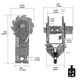 thumbnail image 5 of Colador de alambre eléctrico para vallas, amortiguador, tensor de 10 piezas, 5 of 9
