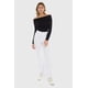 thumbnail image 4 of Jeans Mujer Flare Blanco, 4 of 4