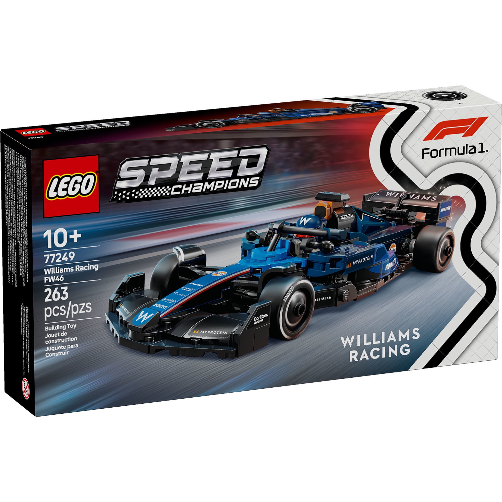 Lego - Bloques De Construcción Williams Racing Fw46 F1