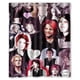 thumbnail image 1 of Cortina de ducha de baño con ganchos, diseño de collage de My Chemical Romance de Gerard Way, tamaño 60 x 72 pulgadas, 1 of 3