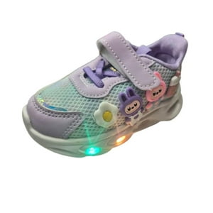 Vinnys Outlet - Zapatilla Deportiva Niña Luces Lila
