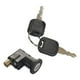 thumbnail image 5 of Candado para caja de batería de bicicleta eléctrica con 2 llaves, candado multifunción ligero y de rendimiento estable para protección antirrobo para, 5 of 5
