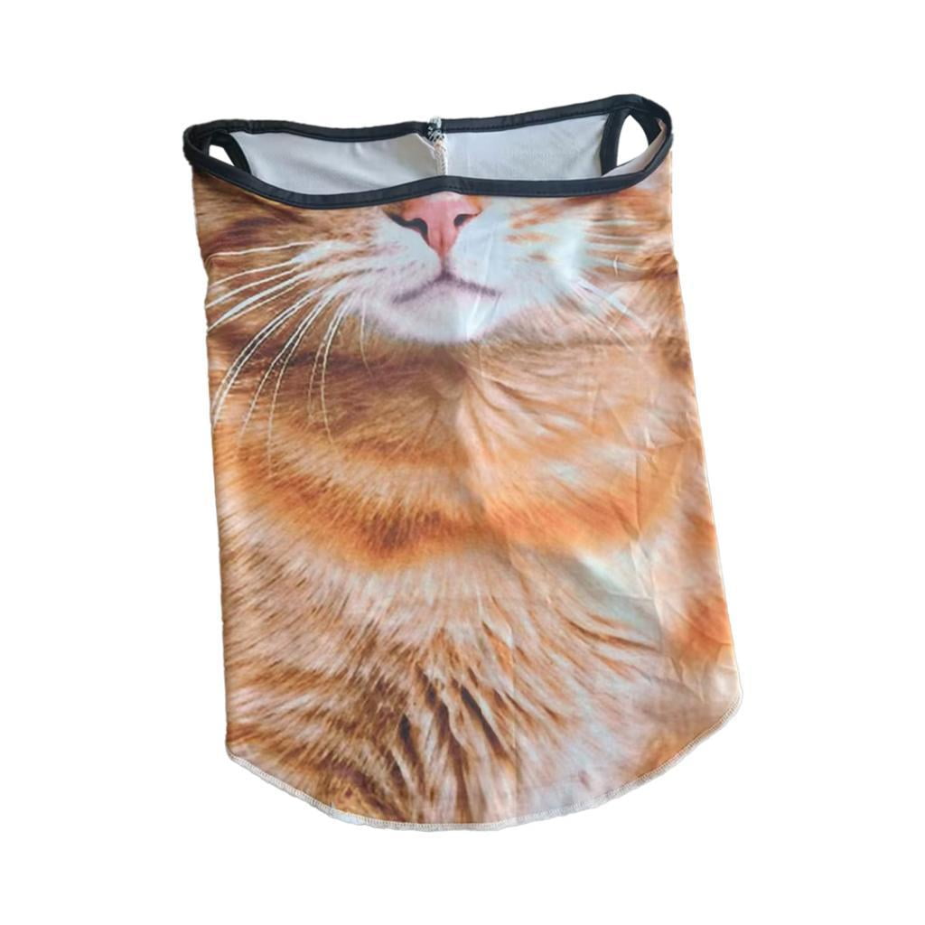 Magideal - Bufanda Para El Cuello Con Trabillas Para Las Orejas, Mascarilla Facial, Protección Solar, Pañuelo Facial Con Trabillas Para Las Orejas, Cubierta Faci Estilo A