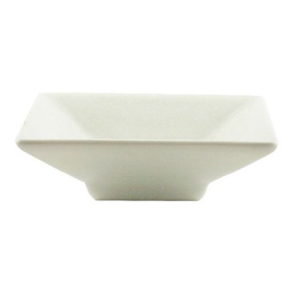 Star Fine Porcelain - Set De 12 Pocillos Cuadrados De Porcelana Blancos 7,5 Cm Star