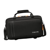 Magideal - Caja De Almacenamiento De Accesorios Para Instrumentos Musicales Con Correa De Asa Protección De Tela Oxford Accesorio Portátil Estuche Rígido Para