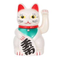 Oem - Adorno Gato De La Fortuna Y La Suerte Figura Decorativa B