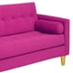 thumbnail image 3 of Sofa Retro 3 Cuerpos Felpa 01 Fucsia, 3 of 5