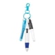 thumbnail image 2 of Bolígrafo con Clip de mosquetón, bolígrafo retráctil multiusos portátil, regalo del Día de las enfermeras, recuerdo de fiesta compacto, bolígrafo de e azul, 2 of 5